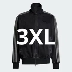 新品3XL アディダスアディカラーデニムジャケットファイヤーバードトラックげんじ