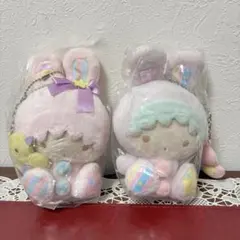 サンリオ　リトルツインスターズ　キキララ　2016 ぬいぐるみ　ストラップ