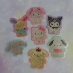 サンリオ　フレークシール　ステッカー　おすそ分け