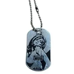 シルバー ステンレス ドッグタグ ネックレス