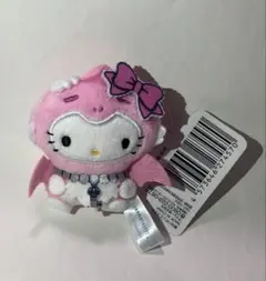 サンリオキャラクターズ ぺたんこ着ぐるみマスコット 恐竜 ハローキティ　（新品）