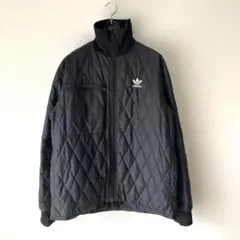 adidas キルティングブルゾン