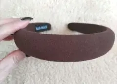 ふわふわカチューシャ 痛くなりにくい(ブラウン )