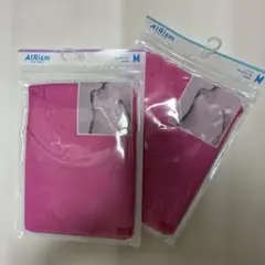 【未着用】AIRism ピンク タンクトップ&キャミソール M