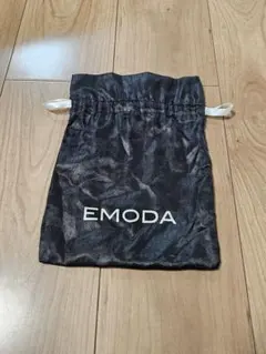 EMODA 巾着ポーチ ブラックのサムネイル