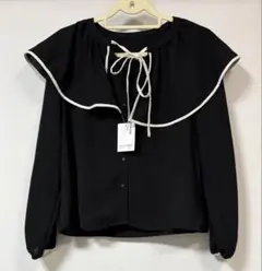 しまむら NOWNOW 長袖 L セーラー襟 新品 ブラウス シャツ