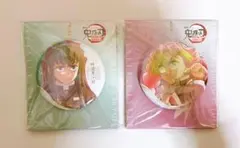 鬼滅の刃　時透無一郎　甘露寺蜜璃　飾れる缶バッジ　無限城編