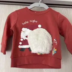 クリスマス　トレーナー　ベビー　90 新品未使用　タグ付き