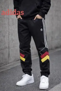 激レア！adidas 92年ドイツ代表　トラックパンツ 黒　y2k