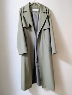 ユナイテッドアローズ　カーキ　トレンチコート