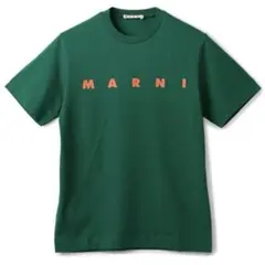 【美品】MARNI マルニ 半袖コットンTシャツロゴプリント 12Y 大人もOKのサムネイル