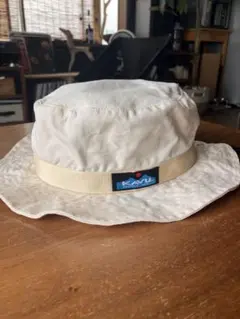KAVU ストラップバケットハット ホワイト
