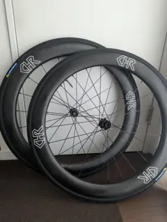 【美品】ちくわホイール CHR55 ちくわ輪業のCHR55ホイール。タイヤはヴィットリアのCORSA PROSPEED