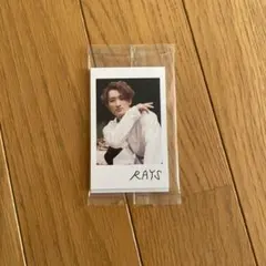 Snow Man RAYS 特典　チェキ風フォトカード