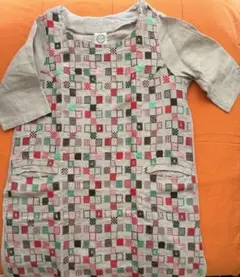 価格最終　アンティパスト　素敵な刺繍のリネンのドレス minaperhonenのサムネイル