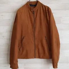 ZARA ザラ メンズブラウン ライダース ジャケット Mサイズのサムネイル