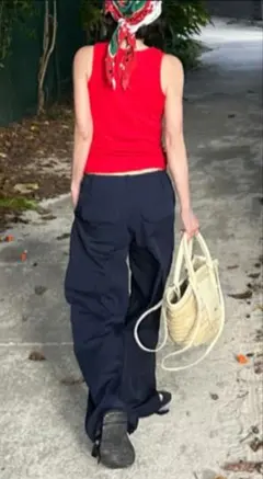 ok.soon low rise cargo pants - メルカリ