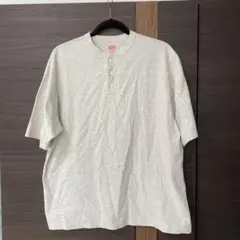 【美品】Healthknit ヘンリーネックTシャツ