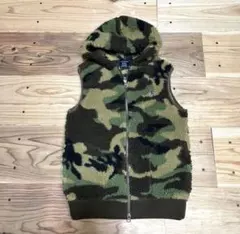 Gymphlex ジムフレックス BOA ボア カモフラ柄　　フリースベスト12