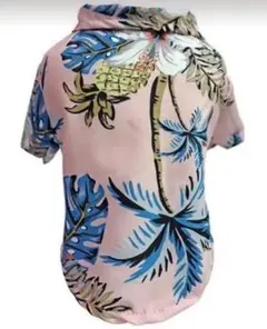 犬服　アロハシャツ　夏服