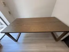2.5万円(送料別)ダイニングテーブル6人220センチ IKEA モールビロンガ