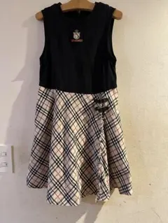 BURBERRY LONDON ノースリーブ ワンピース チェック柄のサムネイル