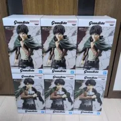 進撃の巨人 Grandista リヴァイ エレン フィギュア 8体セット - メルカリ
