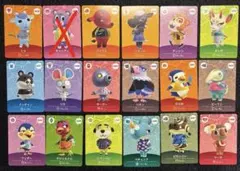 amiiboカード　あつ森　第5弾　住民カード17枚セット②バラ売り可能