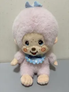 モンチッチ　コットンキャンディＬサイズぬいぐるみ ピンク