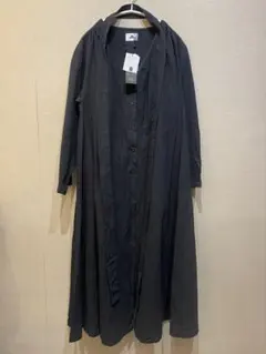 新品　タグ付き 　ABITOKYO ウエストマーク タックロングワンピース