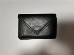 最終値下げ‼️BALENCIAGA ブラック 三つ折り財布