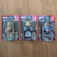 BE@RBRICK MARVEL STUDIOS 3体セット