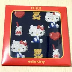 サンリオ ハローキティ×フェイラーコラボタオル フェイラー ハローキティ コラボ タオルハンカチ FEILER サンリオ