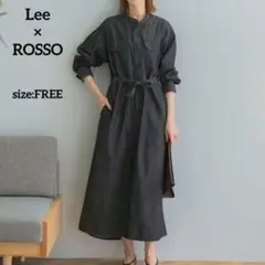 Lee×ROSSO 別注 ベルトデニムドレス デニムワンピース アーバンリサーチ