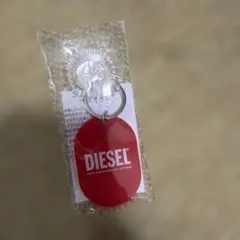 DIESEL キーホルダー レッド
