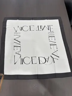 HAVE A NICE DAY スカーフ新品未使用！