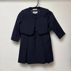 ミルフィーユ　お受験　ジャンパースカートボレロアンサンブル100