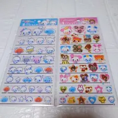 ４サイズステッカー あわわちゃん　平成ファンシー