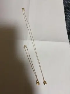 ココシュニック　K10 パドロックモチーフ ネックレス ブレスレット セットのサムネイル