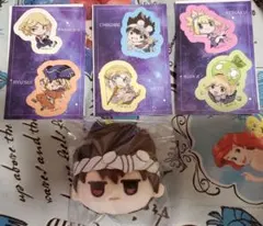 Dr.STONE ダイソー フェイスぬいぐるみ クロム