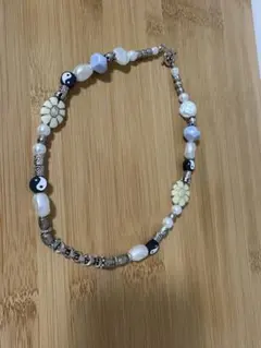 ビーズネックレス 約45cm