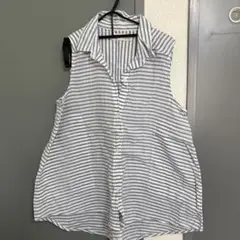 ZARAノースリーブシャツ140センチ