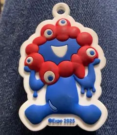 ミャクミャク　万博　Expo 2025 ラバー キーホルダー