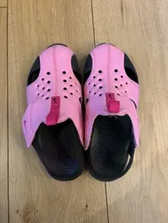 Nike Sunray Protect 19cm（ピンク）お手入れしやすい