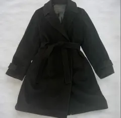 訳あり美品⭐︎アンタイトル　アンゴラ　75% 3way ブラック　ロングコート　M