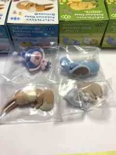 ポケモンスリープ　フィギュア　ワカクサ本島　シアンの砂浜 4点セット
