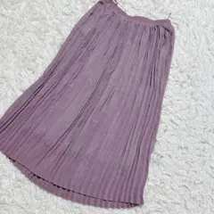 【c7467】アースミュージックアンドエコロジー　スカート　プリーツ