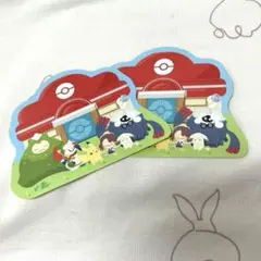 ぽこあポケモン ステッカー 2枚セット ポケモンセンター ぽこあ　ポケモン