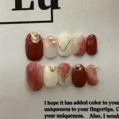 現品限り　ニュアンスネイルチップ　成人式ネイル　ネイルチップ　ネイル　成人式