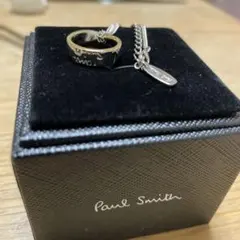 極美品 Paul Smith リング ネックレス シルバー×ゴールドのサムネイル